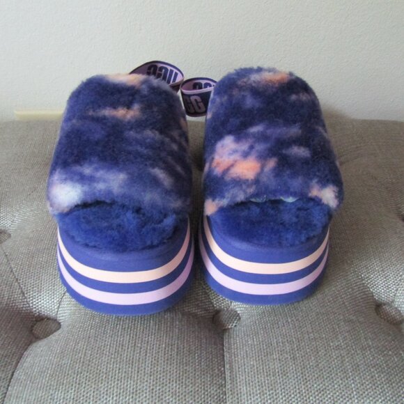 Ugg Disco Marble Platform Marble Sides SZ 9 - Picture 3 of 8